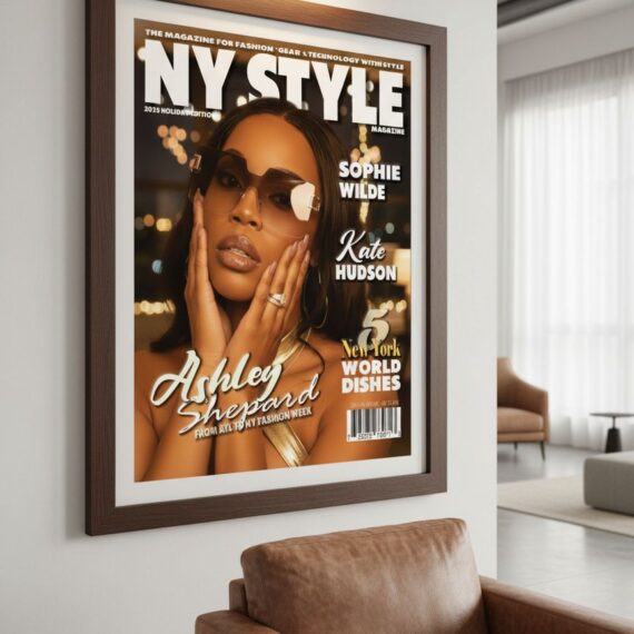 Ashley Shepard – Limited Edition NY Style Magazine Poster (24" x 36")