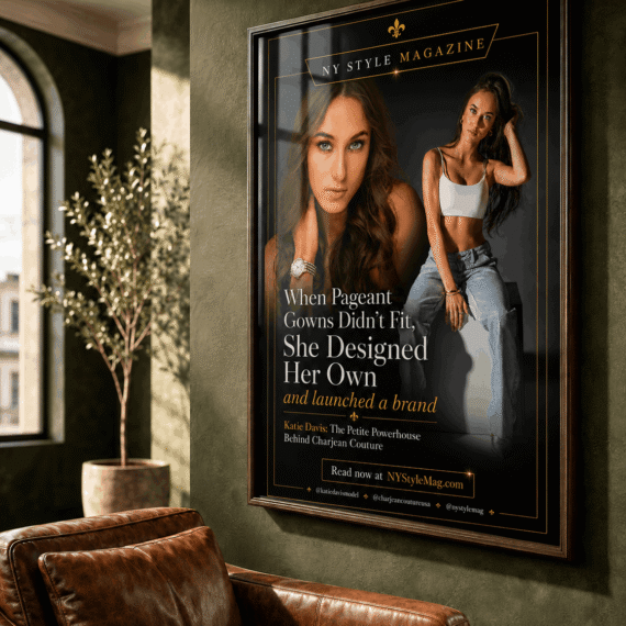 Katie Davis | Charjean Couture NY STYLE Large 24x36 Movie-Sized Poster