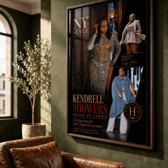 2026 House of Lewon: Female Models Designer Spotlight Large 24x36 Movie-Sized Poster