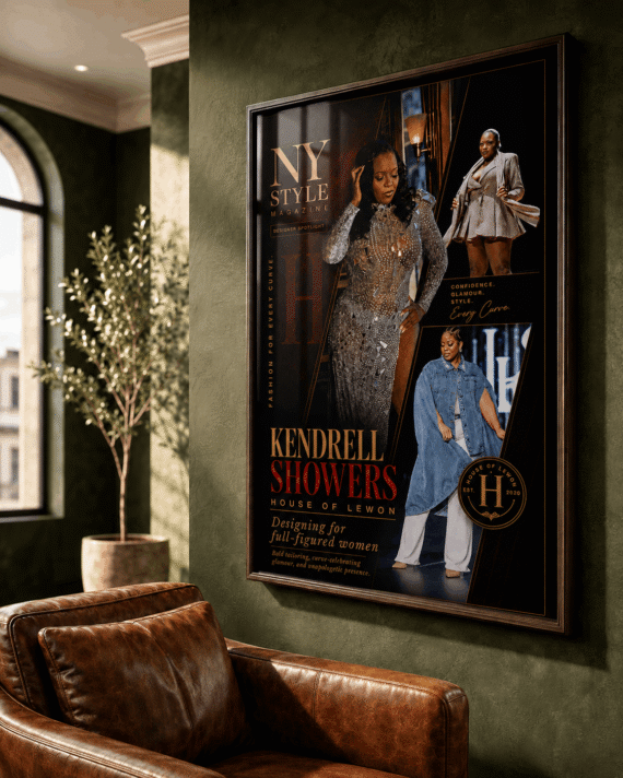 2026 House of Lewon: Female Models Designer Spotlight Large 24x36 Movie-Sized Poster