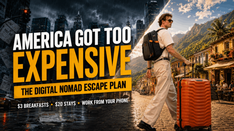 The Digital Nomad Escape Plan—Live Better for Less Outside America