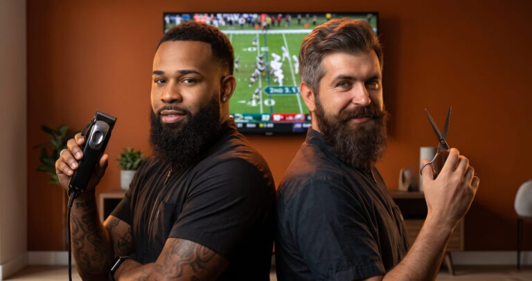 Mobile Barbers Turn Group Haircuts Into Bigger Paydays and Backyard Parties